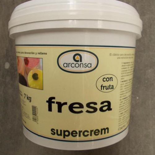 SUPERCREM FRESA C/7 KG.
